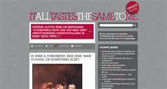 Desktop Screenshot of italltastesthesametome.com